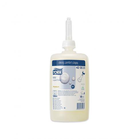 TORK tek. mýdlo 1litr č.S1 420501 | Toaletní mycí prostředky - Tekutá mýdla - Bez dávkovače